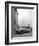 Model Wearing Jacques Fath Ensemble Beside 1947 Model Delahaye Automobile-Tony Linck-Framed Premium Photographic Print