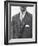 Model Wearing Proper Fashion Suit-Nat Farbman-Framed Photographic Print