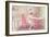 Model Writing Postcards, 1906-Carl Larsson-Framed Giclee Print