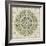 Modèle de parterre de jardin circulaire-null-Framed Giclee Print