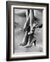 Models Displaying Printed Leather Shoes-Gordon Parks-Framed Photographic Print
