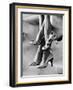 Models Displaying Printed Leather Shoes-Gordon Parks-Framed Photographic Print