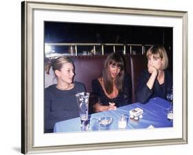 Models Kate Moss, Naomi Campbell and Linda Evangelista-David Mcgough-Framed Premium Photographic Print
