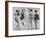 Models Lying on Beach to Display Bathing Suits-Nina Leen-Framed Photographic Print