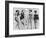 Models Sunbathing, Wearing Latest Beach Fashions-Nina Leen-Framed Premium Photographic Print