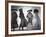 Models Wear Creations by British Fashion Designer John Galliano-null-Framed Photographic Print