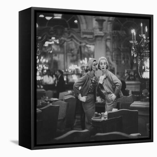 Models Wearing Latest Spring Fashions-Gordon Parks-Framed Premier Image Canvas