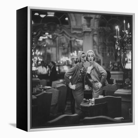 Models Wearing Latest Spring Fashions-Gordon Parks-Framed Premier Image Canvas