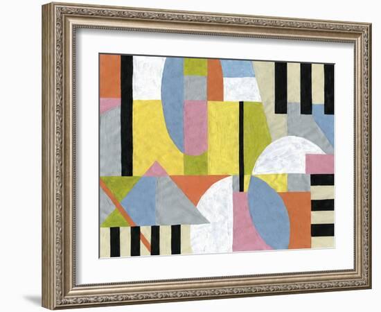 Modern Abstract - Bold-Lottie Fontaine-Framed Giclee Print