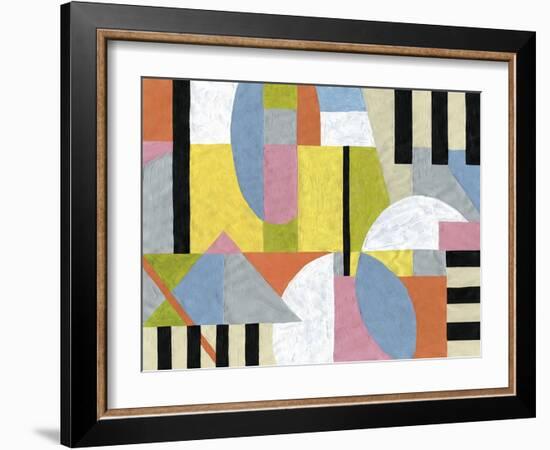 Modern Abstract - Bold-Lottie Fontaine-Framed Giclee Print