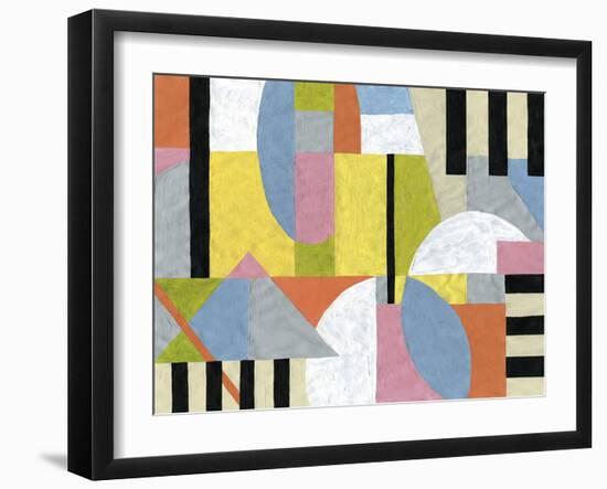 Modern Abstract - Bold-Lottie Fontaine-Framed Giclee Print