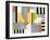 Modern Abstract - Bold-Lottie Fontaine-Framed Giclee Print