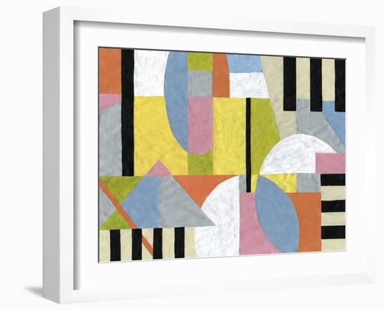 Modern Abstract - Bold-Lottie Fontaine-Framed Giclee Print