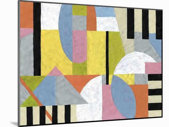 Modern Abstract - Bold-Lottie Fontaine-Mounted Giclee Print