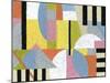 Modern Abstract - Bold-Lottie Fontaine-Mounted Giclee Print