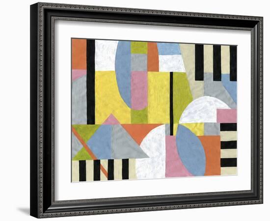 Modern Abstract - Bold-Lottie Fontaine-Framed Giclee Print