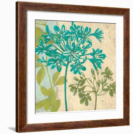 Modern Agapanthus-Stefania Ferri-Framed Art Print