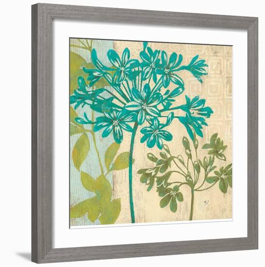 Modern Agapanthus-Stefania Ferri-Framed Art Print