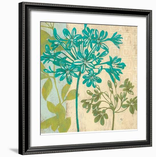 Modern Agapanthus-Stefania Ferri-Framed Art Print