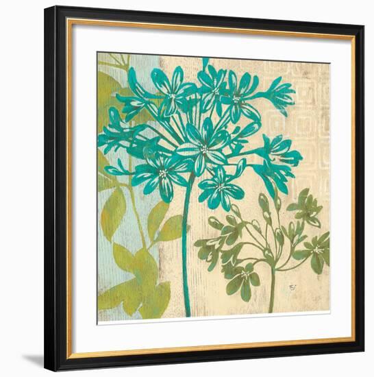 Modern Agapanthus-Stefania Ferri-Framed Art Print