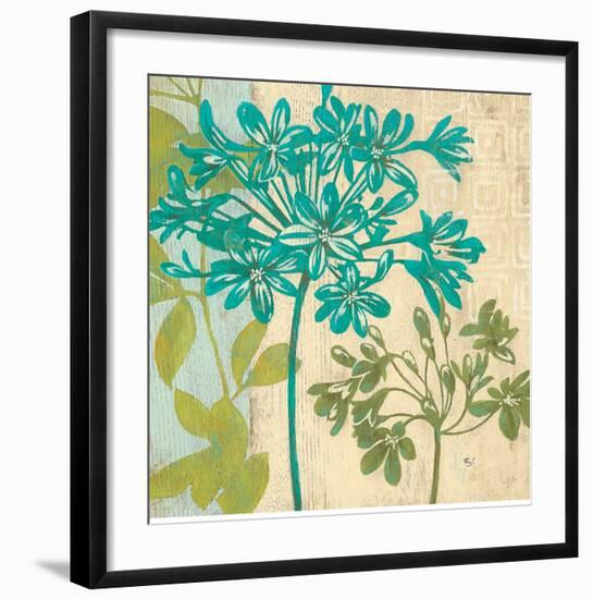 Modern Agapanthus-Stefania Ferri-Framed Art Print