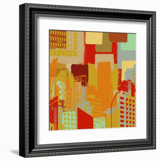 Modern and Resort Living-Yashna-Framed Art Print