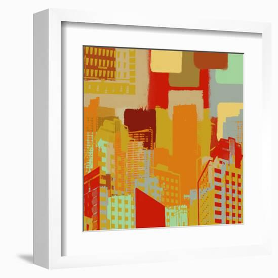 Modern and Resort Living-Yashna-Framed Art Print