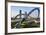 Modern Architecture Design of a Pedestrian Bridge in Putrajaya, Malaysia-mozakim-Framed Photographic Print