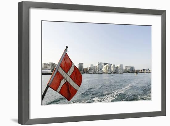 Modern Architecture in Vesterbro, Sydhavnen, Copenhagen, Denmark, Scandinavia-Axel Schmies-Framed Photographic Print