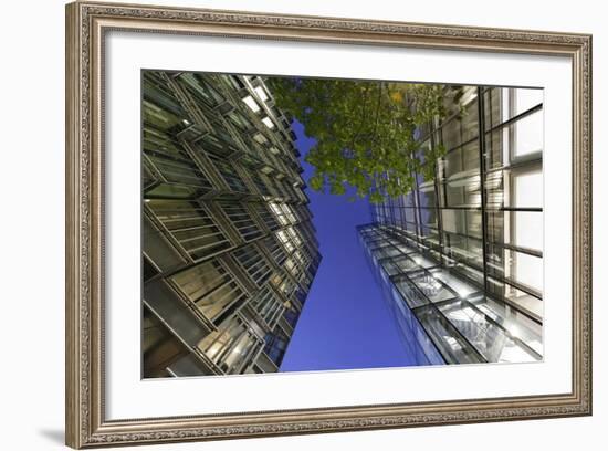 Modern Architecture, Office Buildings on the South Shore of the Thames, Bermondsey, London, England-Axel Schmies-Framed Photographic Print