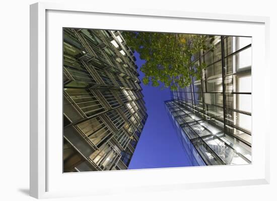 Modern Architecture, Office Buildings on the South Shore of the Thames, Bermondsey, London, England-Axel Schmies-Framed Photographic Print