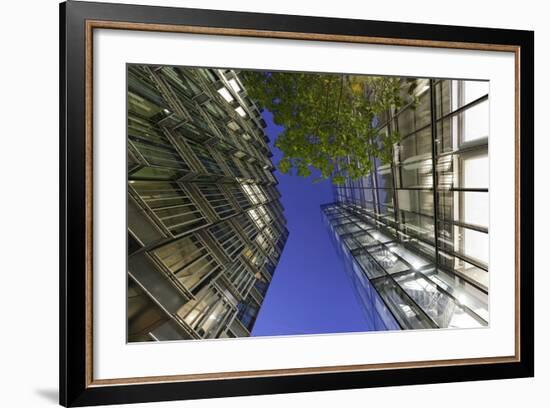 Modern Architecture, Office Buildings on the South Shore of the Thames, Bermondsey, London, England-Axel Schmies-Framed Photographic Print