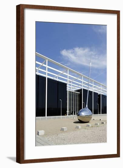 Modern Architecture, Orestad, Island Amager, Copenhagen, Denmark-Axel Schmies-Framed Photographic Print