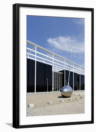 Modern Architecture, Orestad, Island Amager, Copenhagen, Denmark-Axel Schmies-Framed Photographic Print