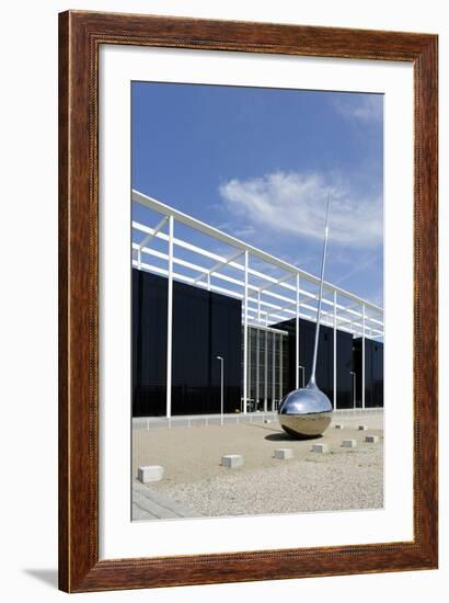 Modern Architecture, Orestad, Island Amager, Copenhagen, Denmark-Axel Schmies-Framed Photographic Print