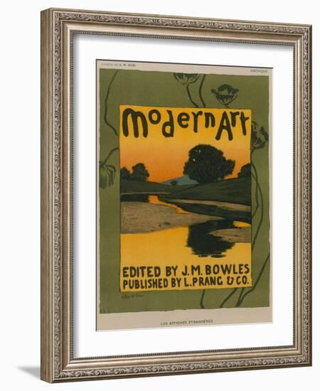 Modern Art, 1894 (Lithography)-Arthur Wesley Dow-Framed Giclee Print