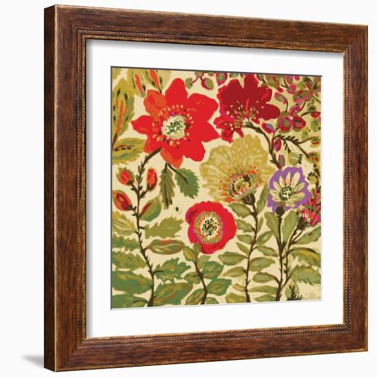 Modern Art Innocence-Karen  Fields-Framed Art Print