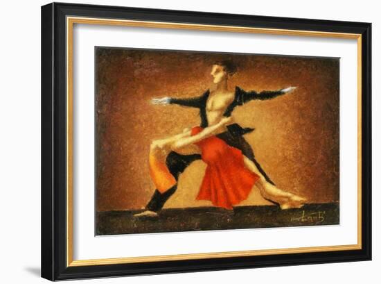 Modern Ballet-Steven Lamb-Framed Art Print