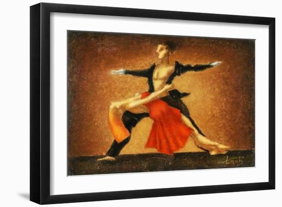 Modern Ballet-Steven Lamb-Framed Art Print