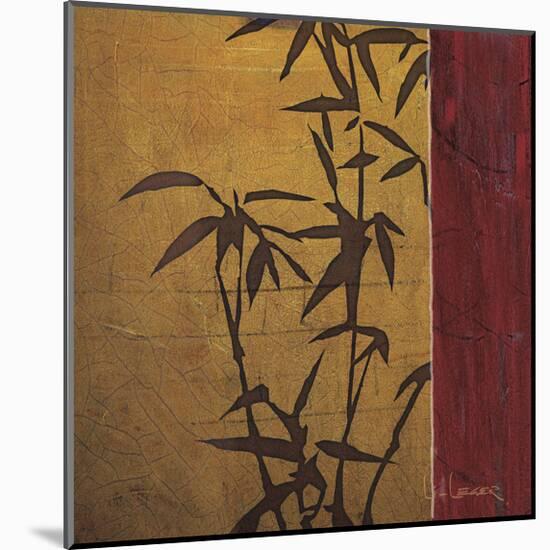 Modern Bamboo II-Don Li-Leger-Mounted Giclee Print