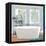 Modern Bath 3-Taylor Greene-Framed Stretched Canvas