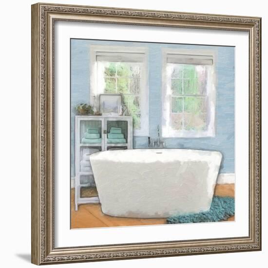 Modern Bath 3-Taylor Greene-Framed Art Print