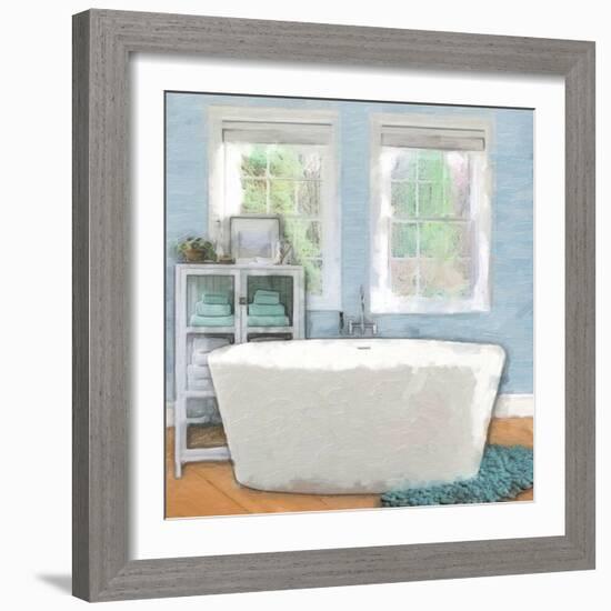 Modern Bath 3-Taylor Greene-Framed Art Print