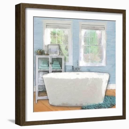 Modern Bath 3-Taylor Greene-Framed Art Print