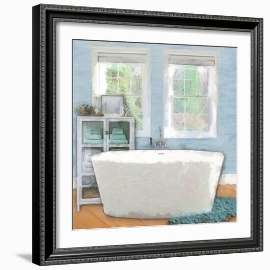 Modern Bath 3-Taylor Greene-Framed Art Print