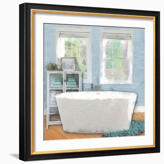 Modern Bath 3-Taylor Greene-Framed Art Print