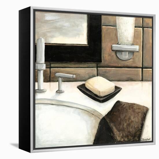 Modern Bath Elements I-Megan Meagher-Framed Stretched Canvas