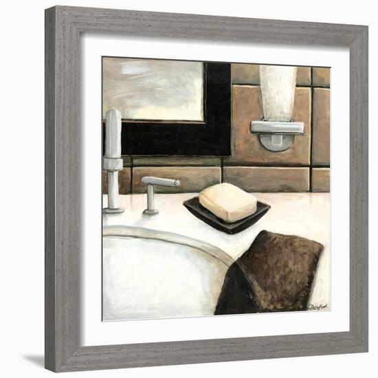 Modern Bath Elements I-Megan Meagher-Framed Art Print