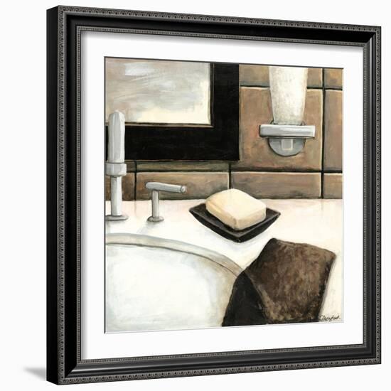 Modern Bath Elements I-Megan Meagher-Framed Art Print