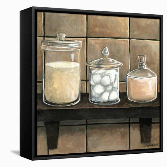 Modern Bath Elements II-Megan Meagher-Framed Stretched Canvas